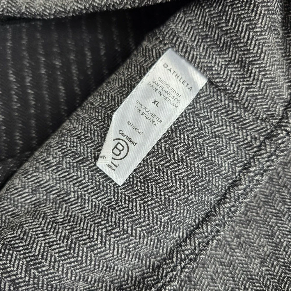 Athleta Delancey Herringbone Tights Pants Women's XL High Waisted Athletic‎